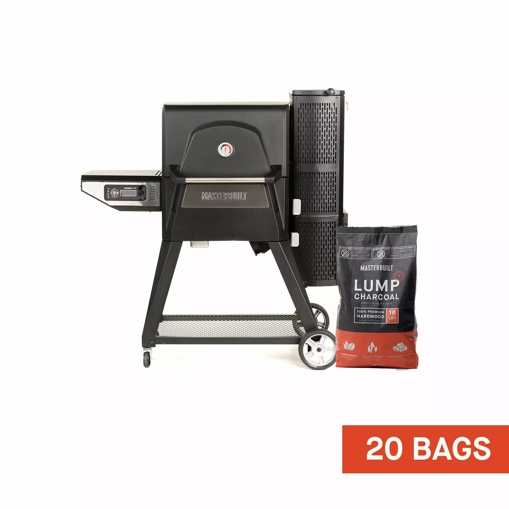 Masterbuilt Gravity Series® 560 + Bulk Lump Charcoal Bundle Grills 3 Masterbuilt Gravity Series® 560 + Bulk Lump Charcoal Bundle Grills