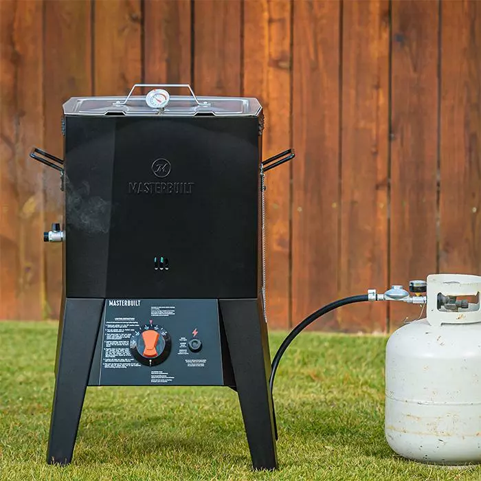 Masterbuilt Fryers Propane Fryer W/ Thermostat Control 4 Masterbuilt Fryers Propane Fryer W/ Thermostat Control